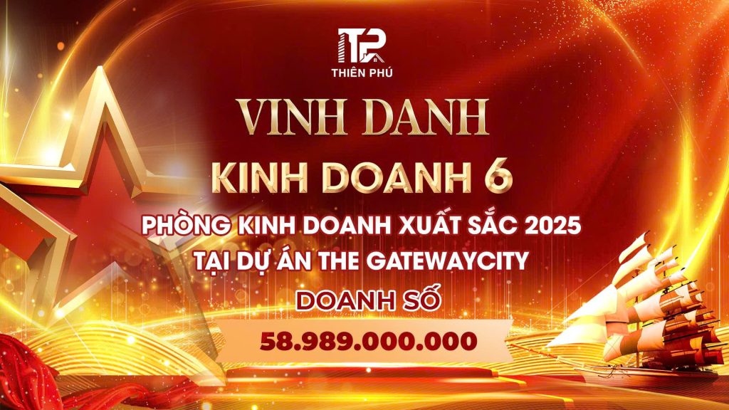 Phòng Kinh Doanh Xuất Sắc Nhất năm 2025 